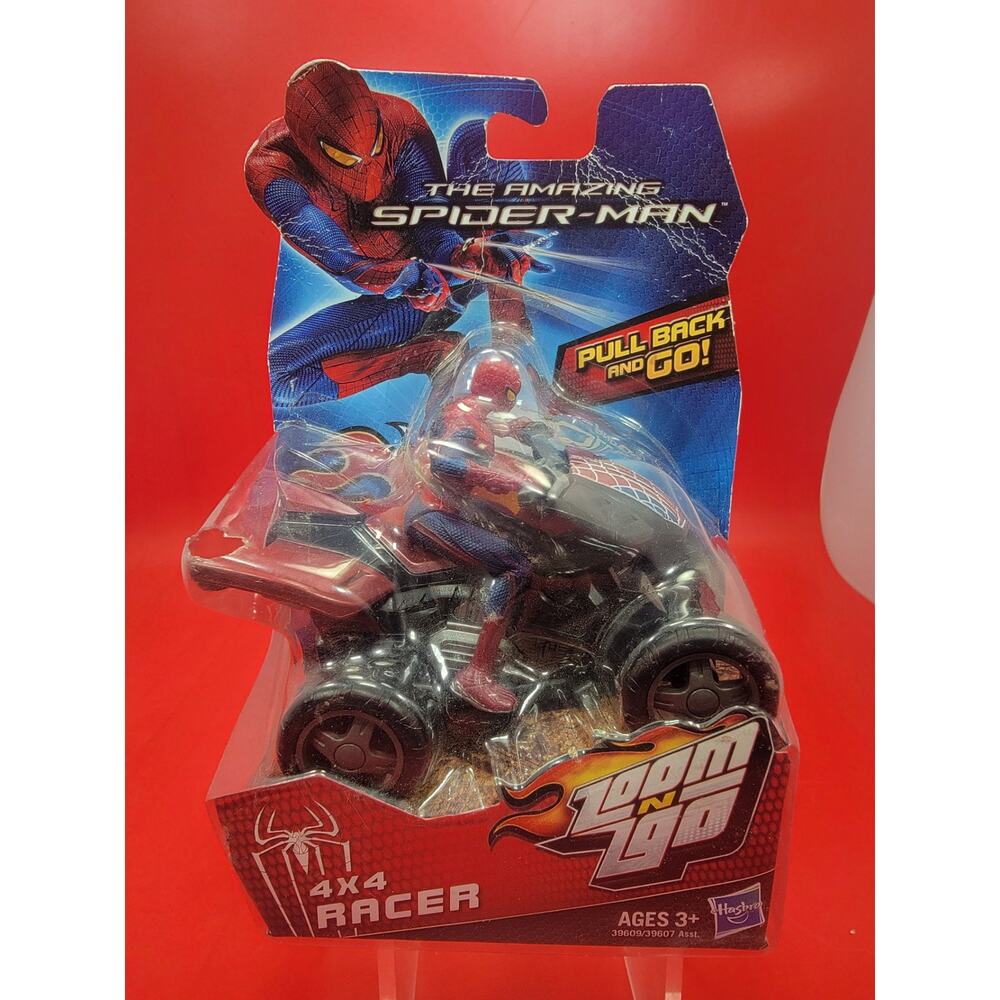 The Amazing Spider-Man Zoom N Go Spider Cycle Vehicle 4X4 Racer